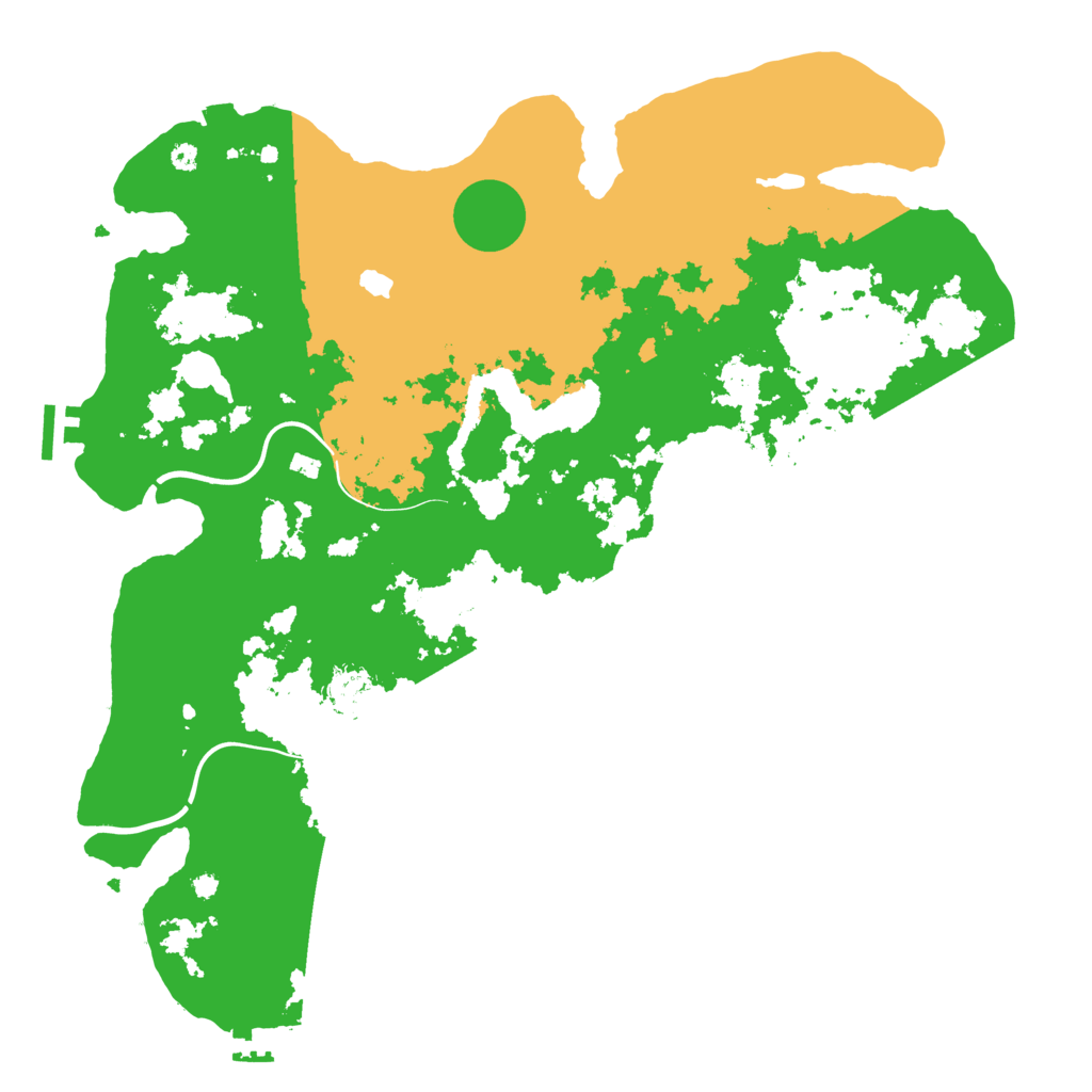 Biome Rust Map: Procedural Map, Size: 4000, Seed: 436647980