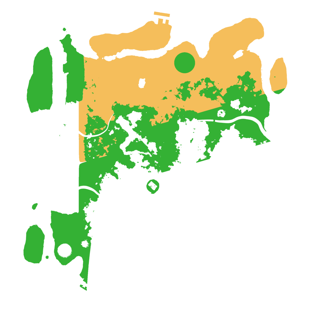 Biome Rust Map: Procedural Map, Size: 4000, Seed: 685705260