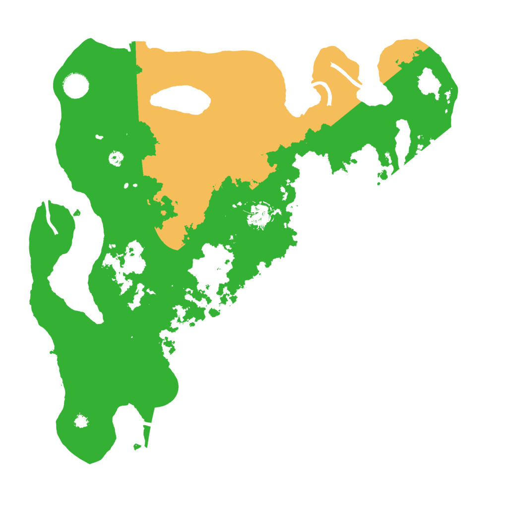 Biome Rust Map: Procedural Map, Size: 3550, Seed: 11251554