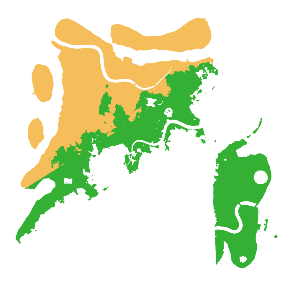 Biome Rust Map: Procedural Map, Size: 3750, Seed: 92877289