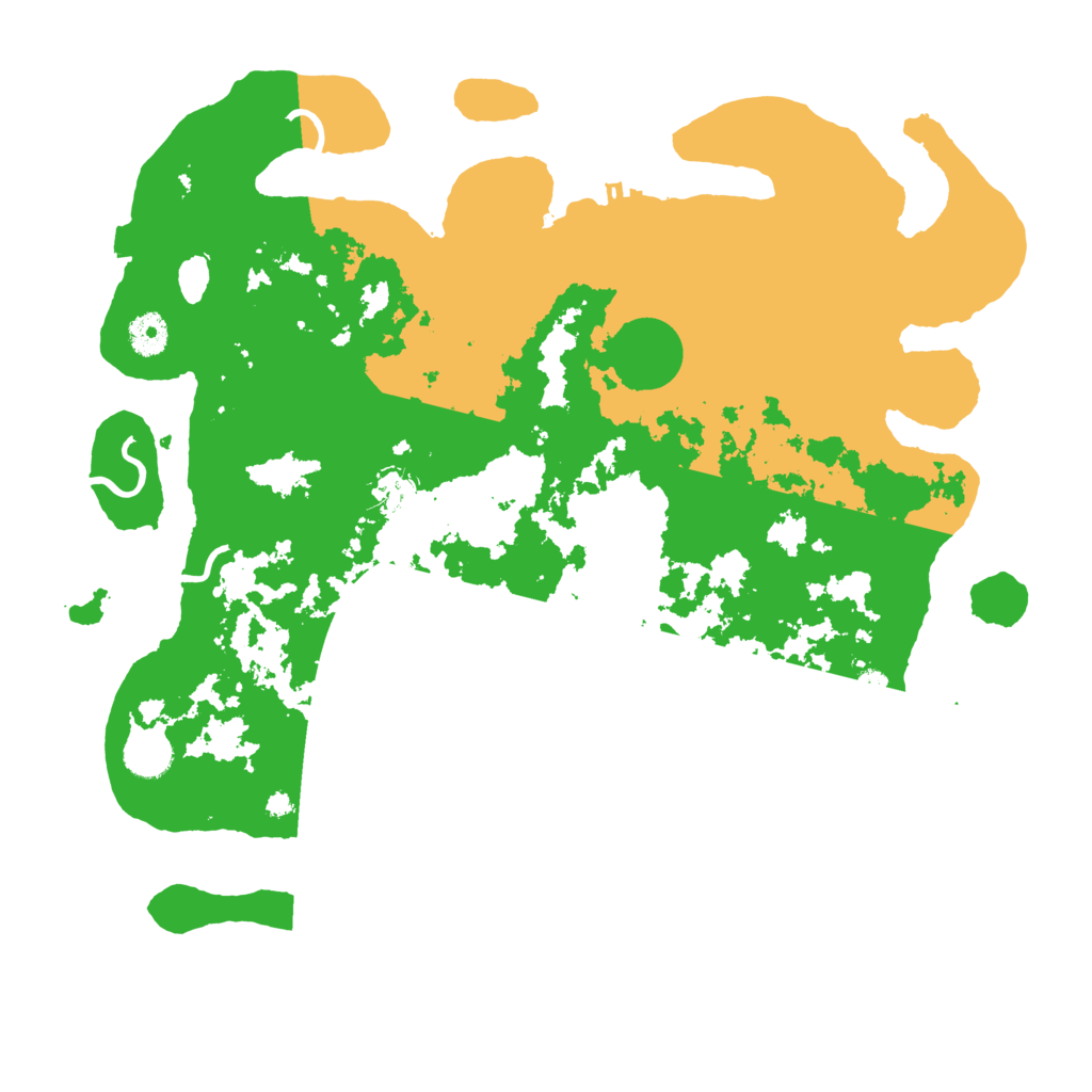 Biome Rust Map: Procedural Map, Size: 4000, Seed: 34332