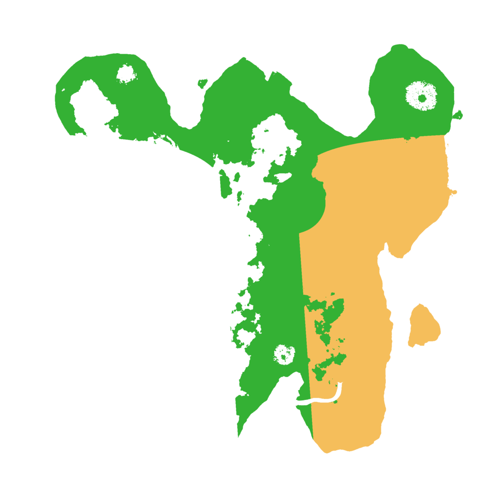 Biome Rust Map: Procedural Map, Size: 2500, Seed: 1906615974