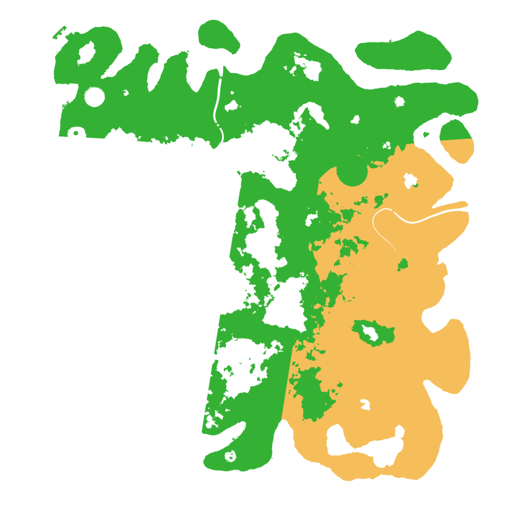 Biome Rust Map: Procedural Map, Size: 4500, Seed: 1987564734