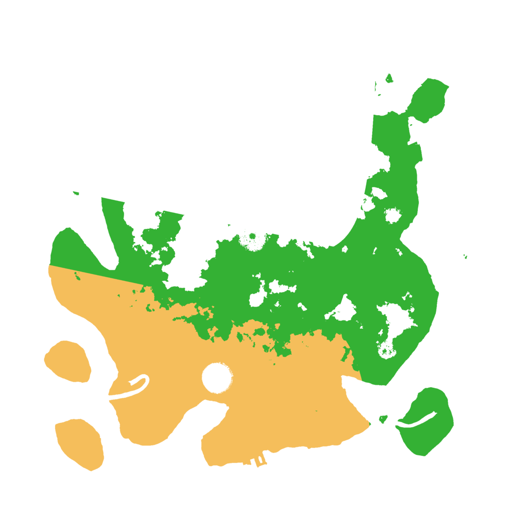 Biome Rust Map: Procedural Map, Size: 3000, Seed: 15578