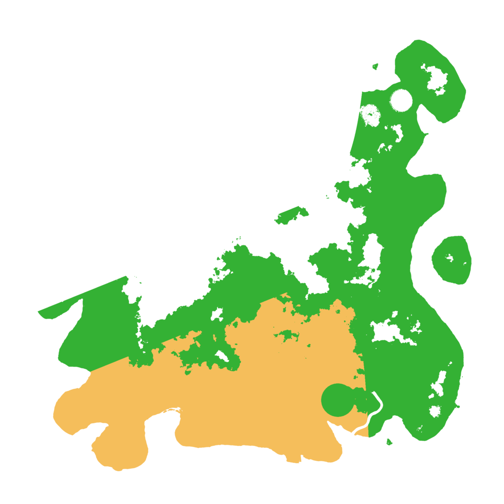 Biome Rust Map: Procedural Map, Size: 4000, Seed: 459833193