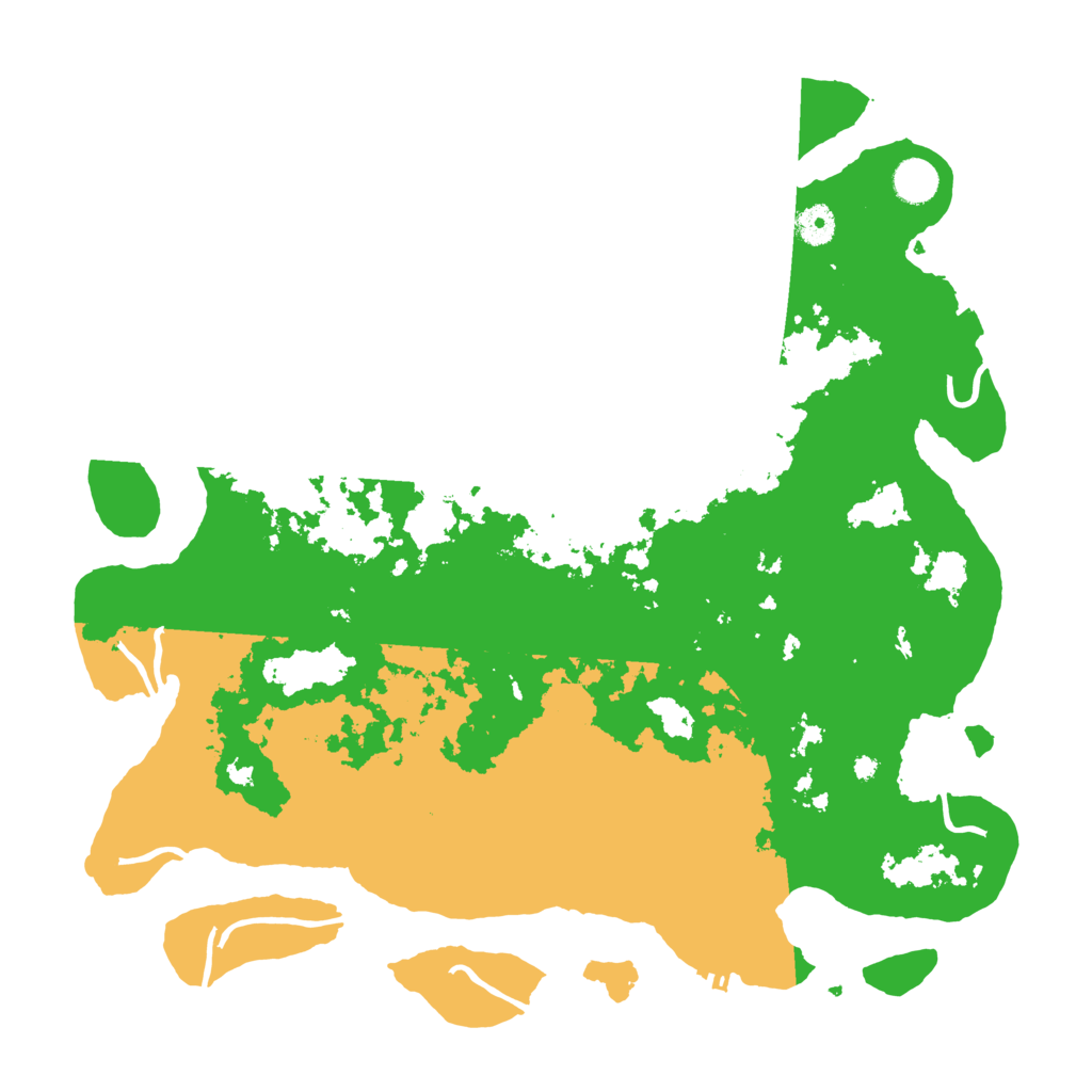 Biome Rust Map: Procedural Map, Size: 4250, Seed: 586134101