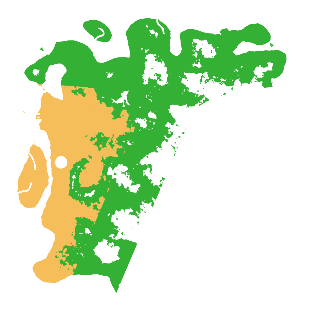 Biome Rust Map: Procedural Map, Size: 4500, Seed: 1883302197