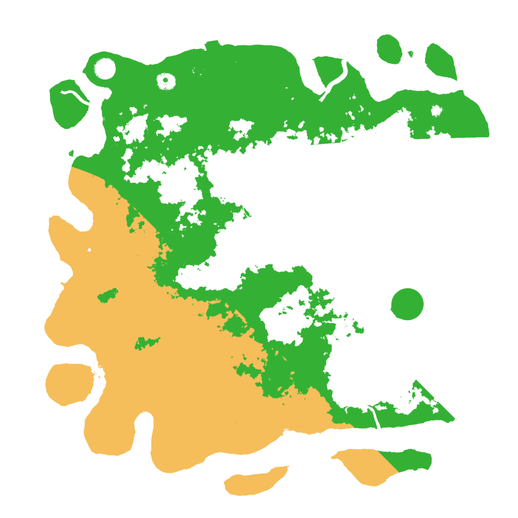 Biome Rust Map: Procedural Map, Size: 4300, Seed: 86433003