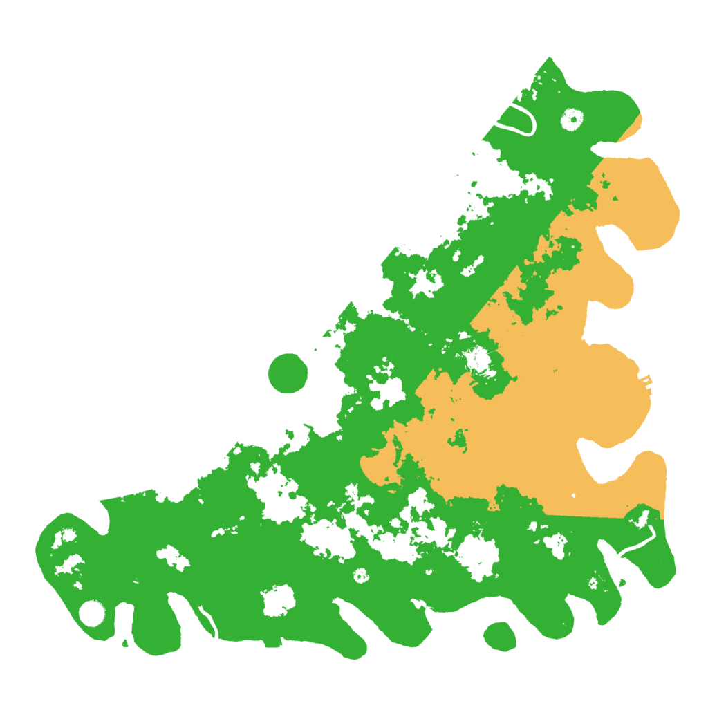 Biome Rust Map: Procedural Map, Size: 4800, Seed: 490686309