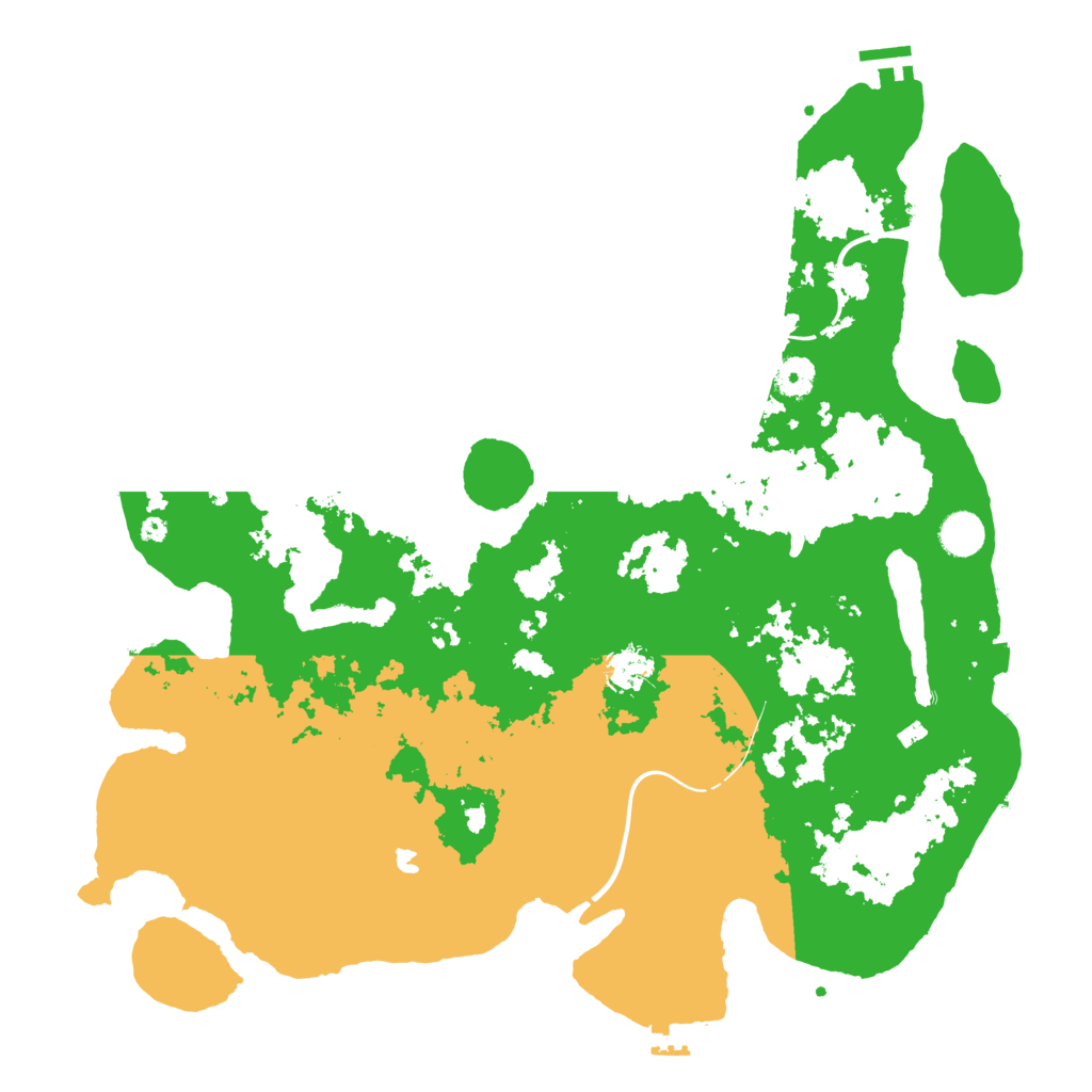 Biome Rust Map: Procedural Map, Size: 4250, Seed: 744368853