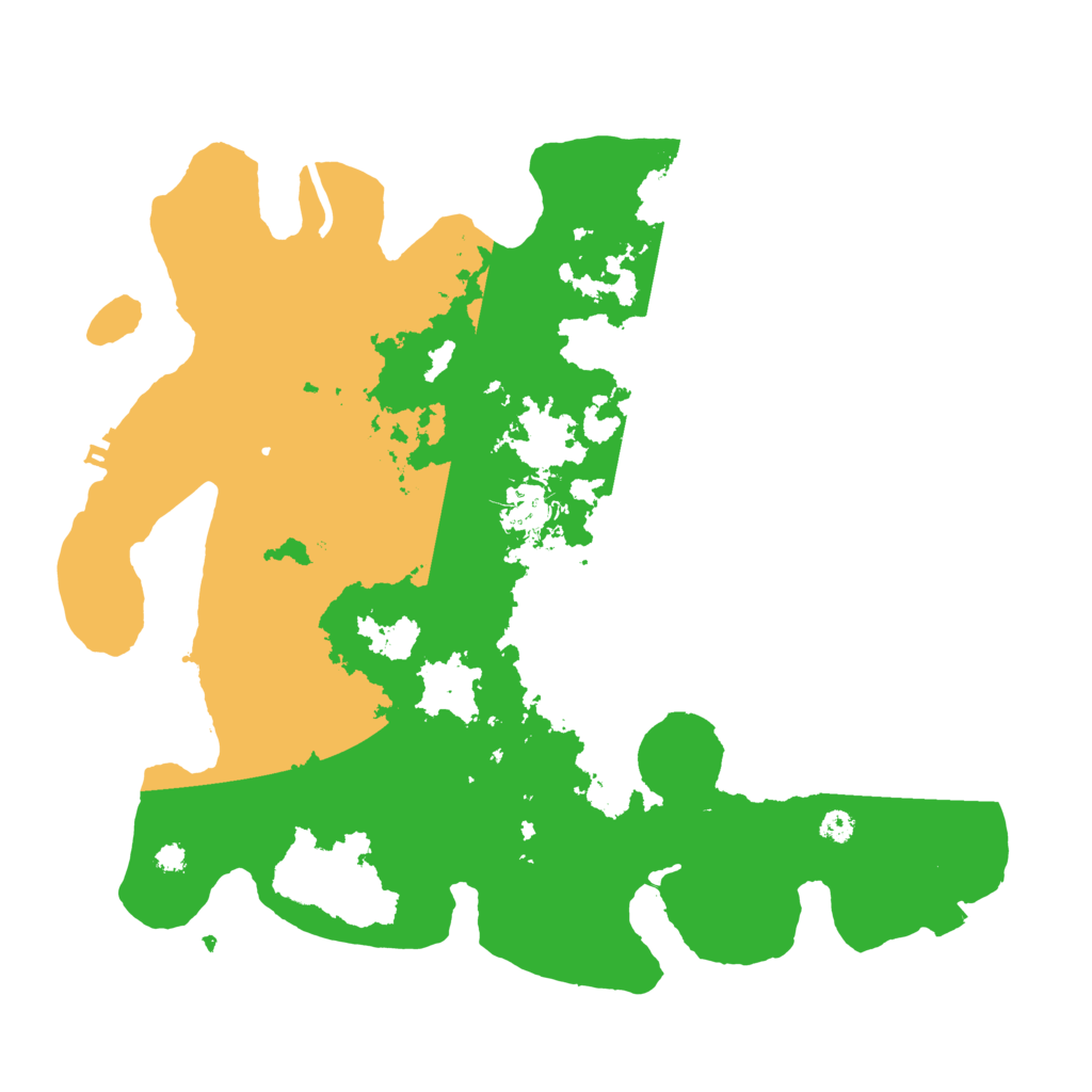Biome Rust Map: Procedural Map, Size: 3450, Seed: 601297