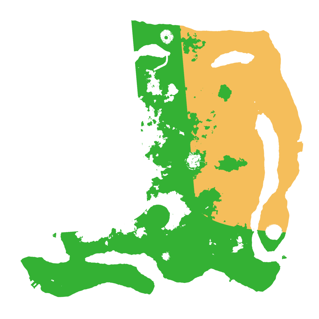 Biome Rust Map: Procedural Map, Size: 3658, Seed: 1441133105