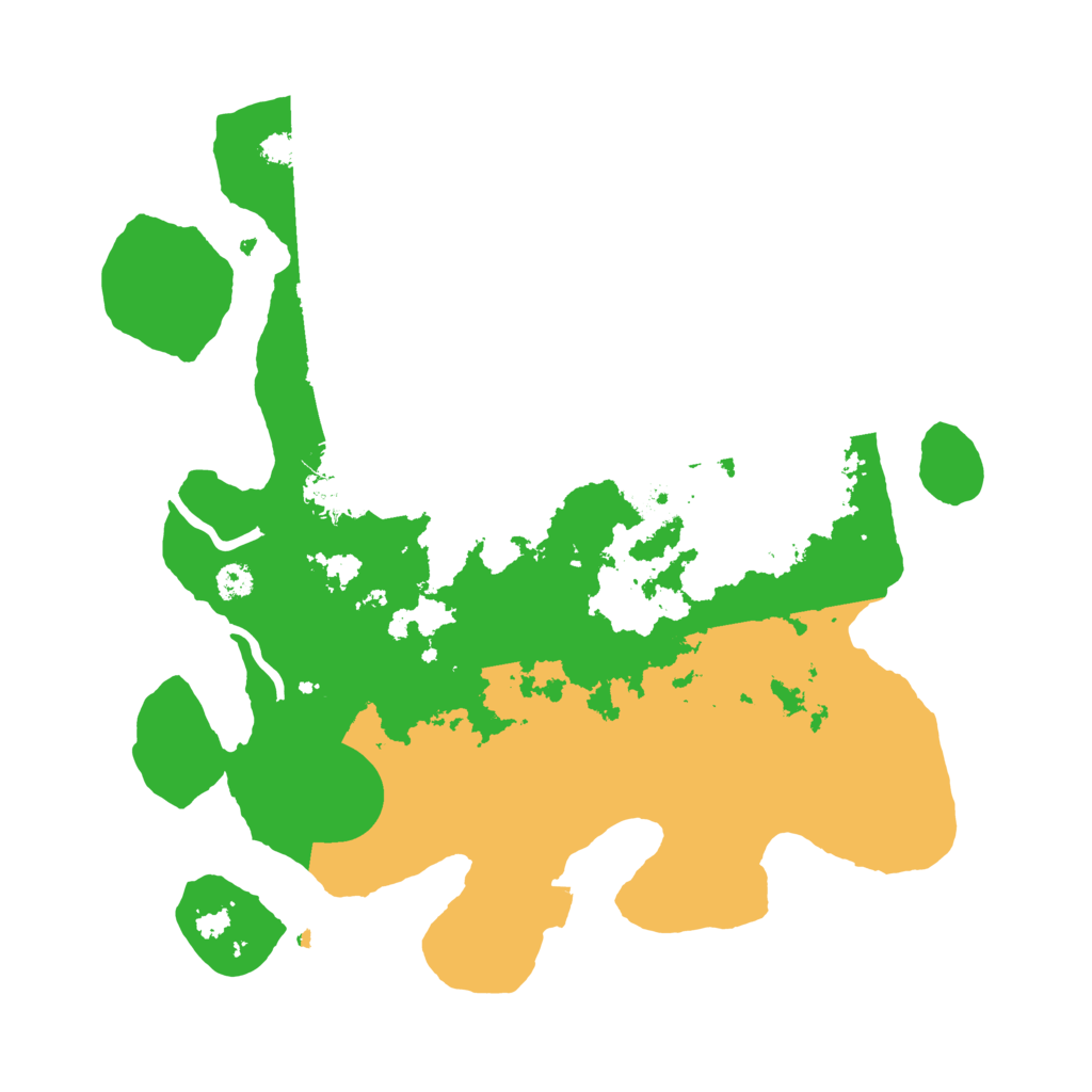 Biome Rust Map: Procedural Map, Size: 3100, Seed: 1774224291