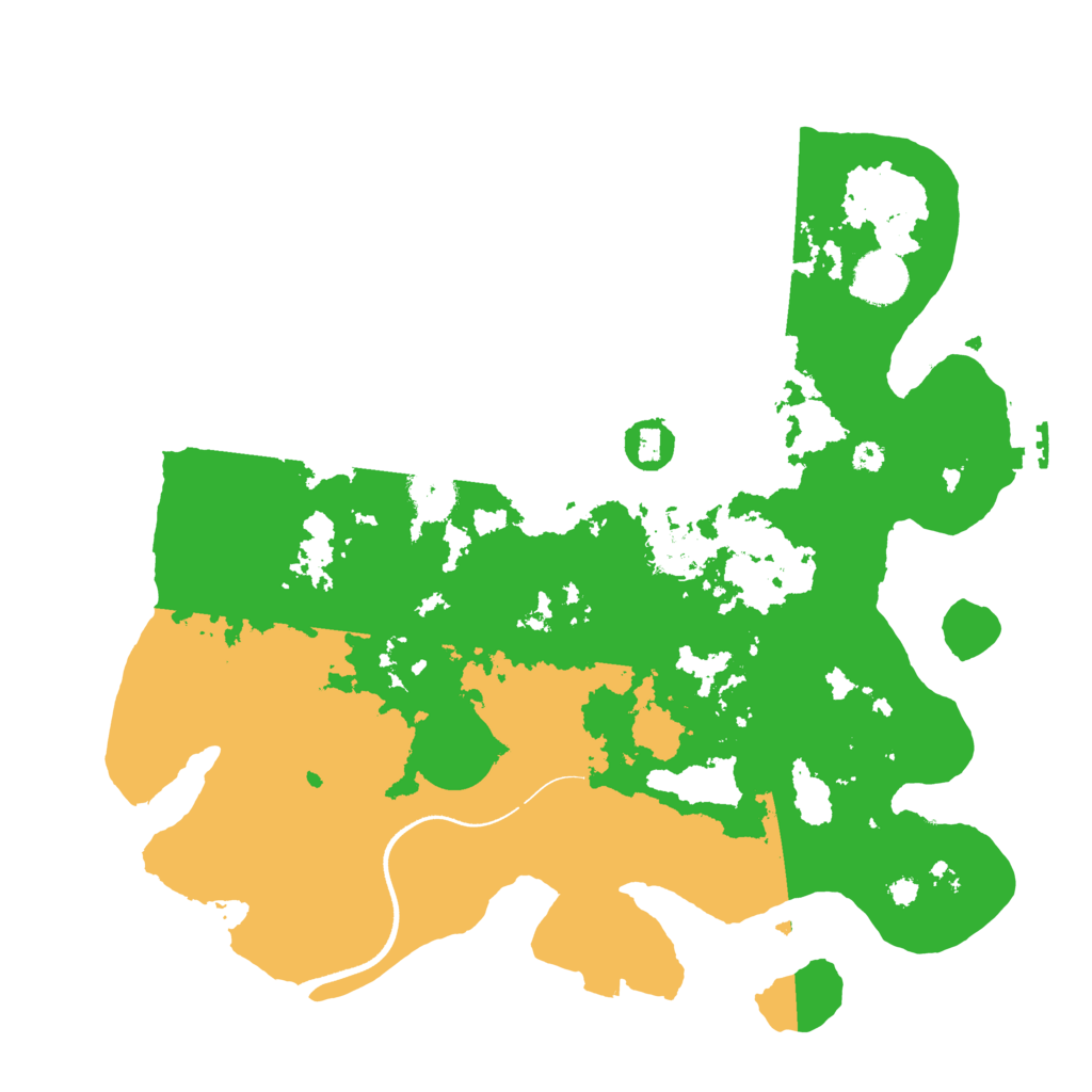 Biome Rust Map: Procedural Map, Size: 3550, Seed: 67119013