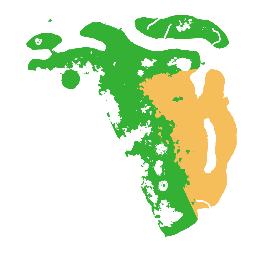 Biome Rust Map: Procedural Map, Size: 3750, Seed: 1455473090