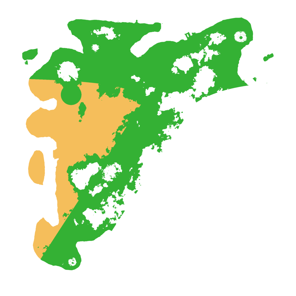 Biome Rust Map: Procedural Map, Size: 3800, Seed: 8414453