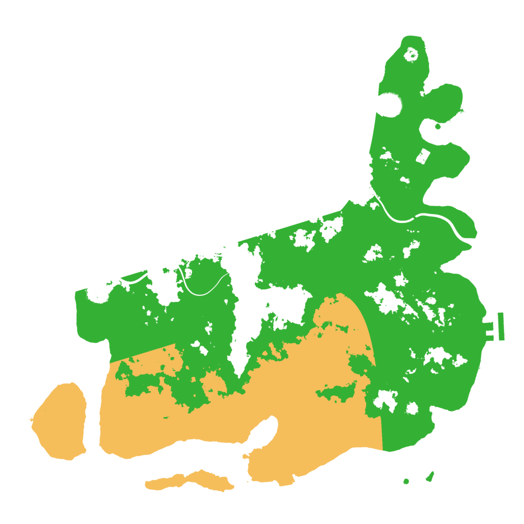 Biome Rust Map: Procedural Map, Size: 3800, Seed: 1803560515