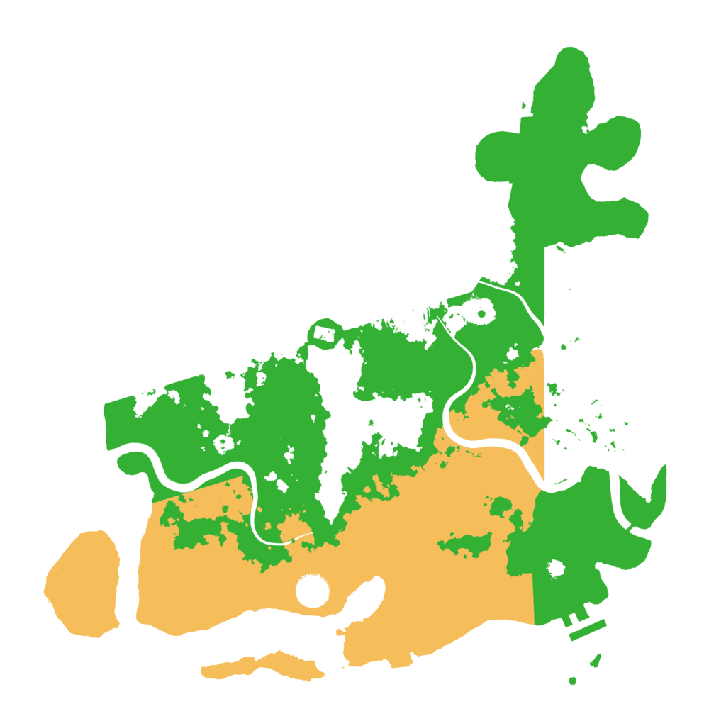 Biome Rust Map: Procedural Map, Size: 3800, Seed: 1803560515