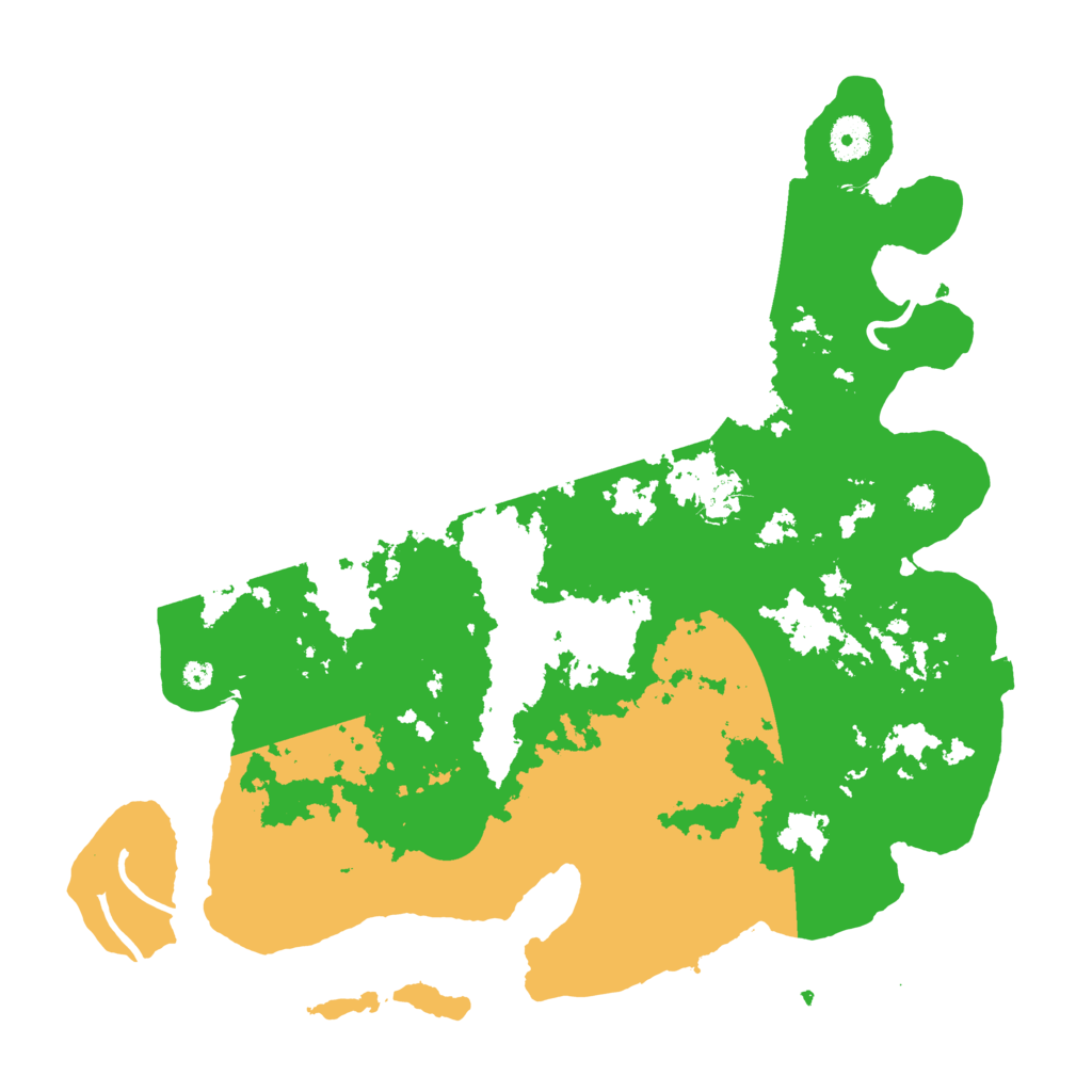 Biome Rust Map: Procedural Map, Size: 3800, Seed: 1803560515