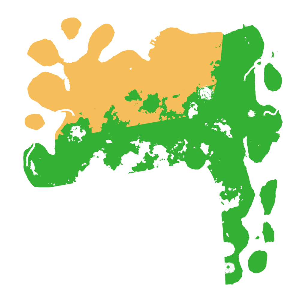 Biome Rust Map: Procedural Map, Size: 3950, Seed: 6845289