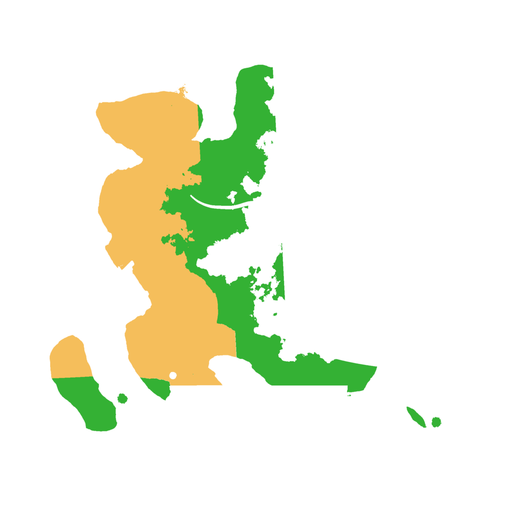 Biome Rust Map: Procedural Map, Size: 2084, Seed: 613167566