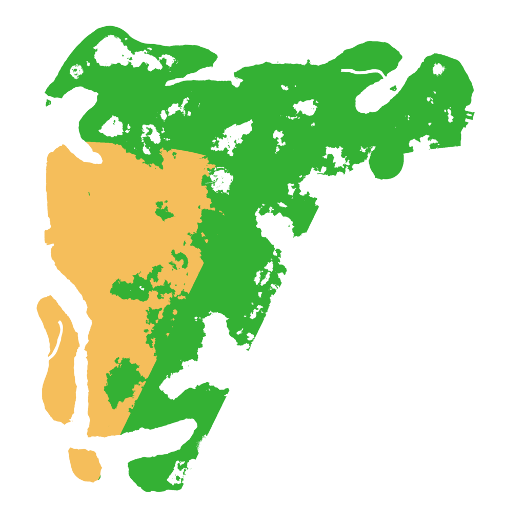 Biome Rust Map: Procedural Map, Size: 4100, Seed: 10