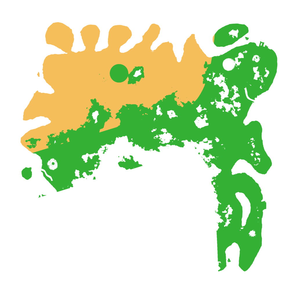 Biome Rust Map: Procedural Map, Size: 4250, Seed: 382937482