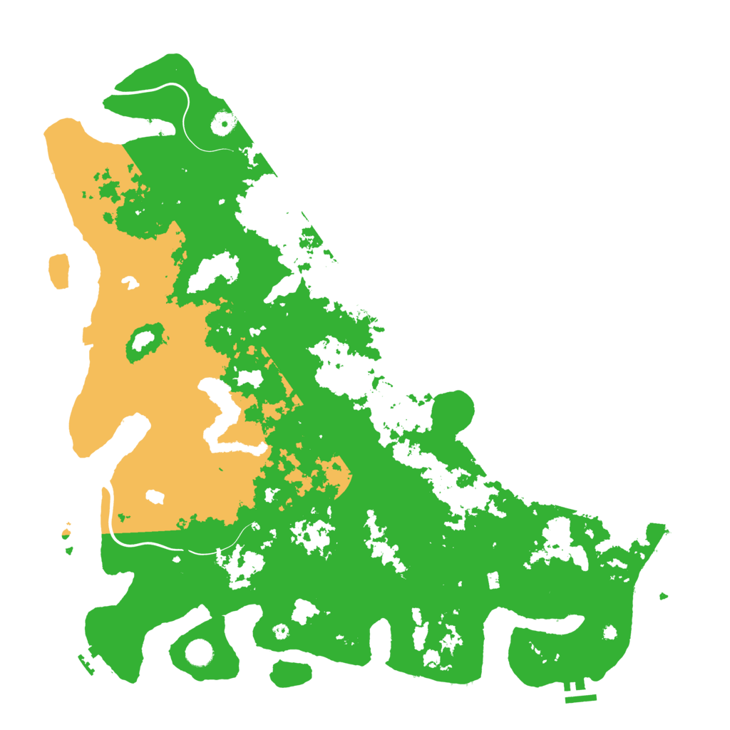 Biome Rust Map: Procedural Map, Size: 4694, Seed: 1475767179