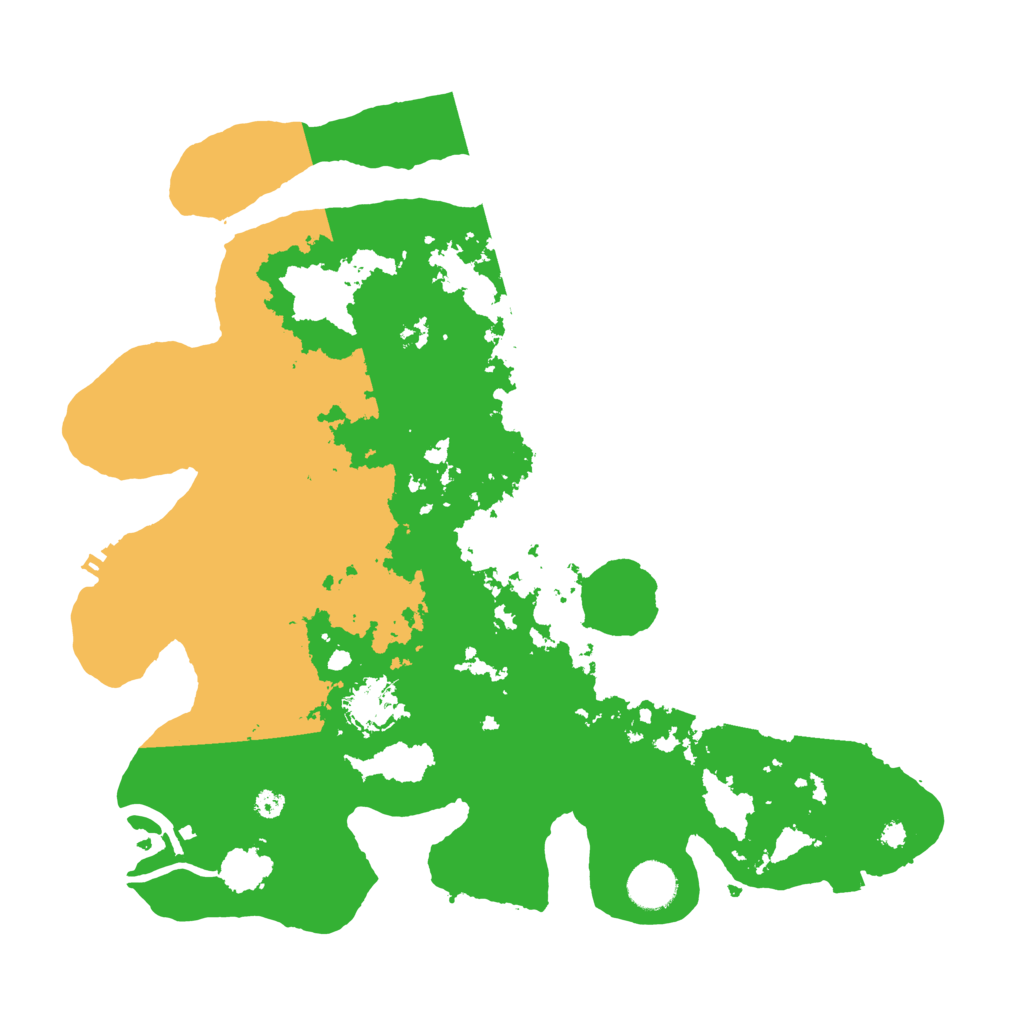 Biome Rust Map: Procedural Map, Size: 3700, Seed: 1724235377