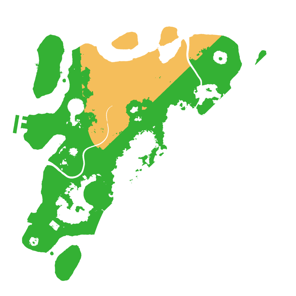 Biome Rust Map: Procedural Map, Size: 3270, Seed: 87632