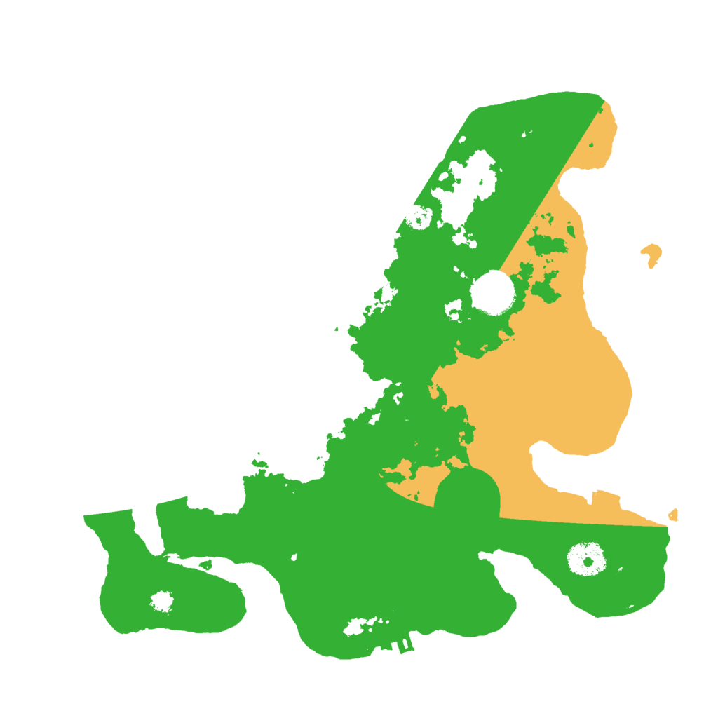 Biome Rust Map: Procedural Map, Size: 3000, Seed: 1692212127
