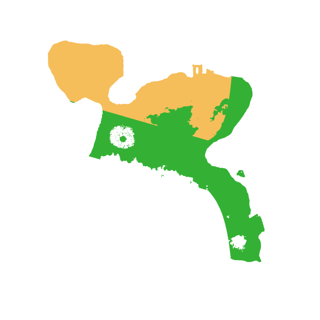 Biome Rust Map: Procedural Map, Size: 2005, Seed: 2147483647