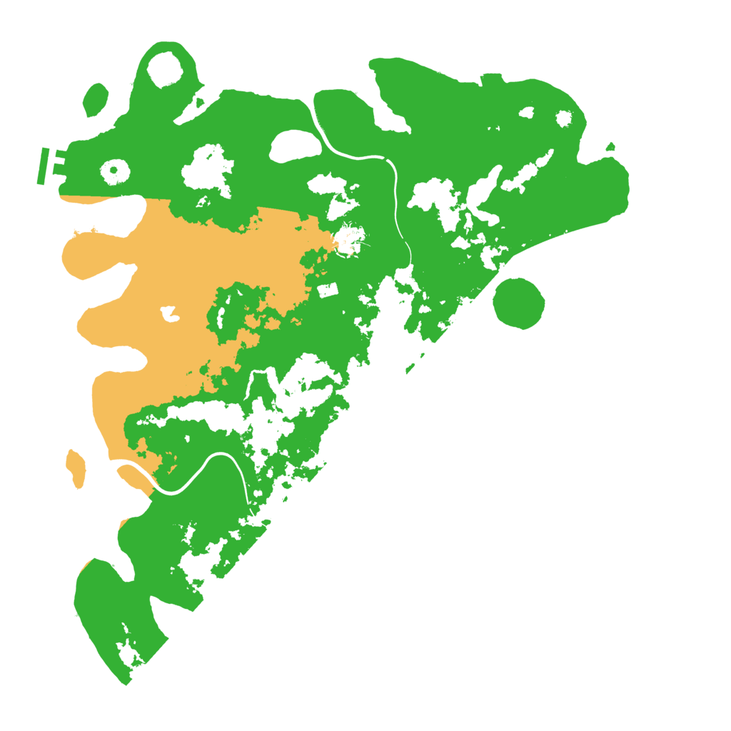 Biome Rust Map: Procedural Map, Size: 4000, Seed: 1492968644