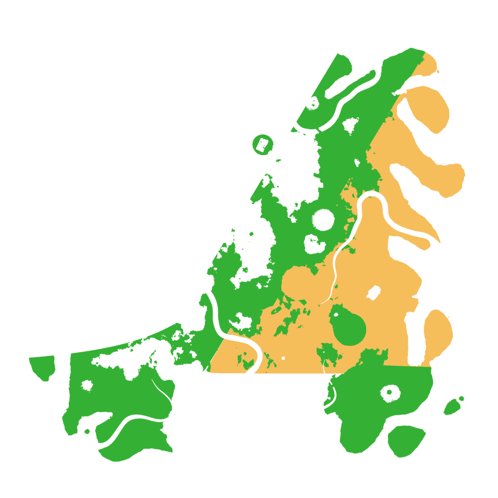 Biome Rust Map: Procedural Map, Size: 4050, Seed: 1566913806