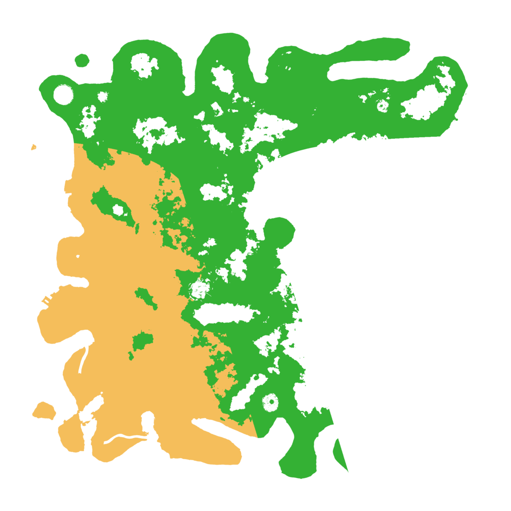 Biome Rust Map: Procedural Map, Size: 4500, Seed: 17364512