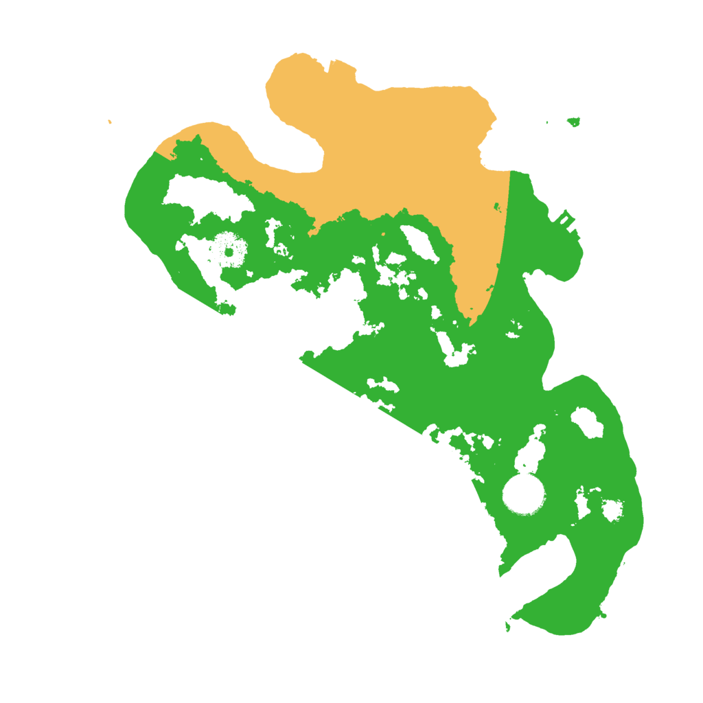 Biome Rust Map: Procedural Map, Size: 3000, Seed: 83704