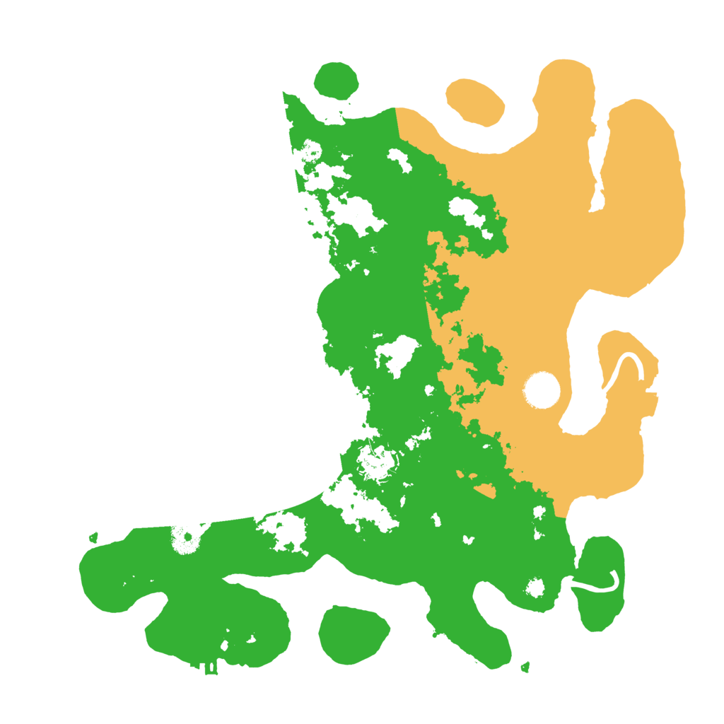 Biome Rust Map: Procedural Map, Size: 3500, Seed: 851681982