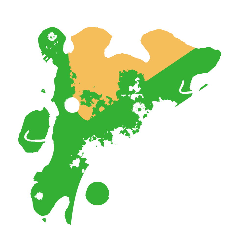 Biome Rust Map: Procedural Map, Size: 3000, Seed: 289589623