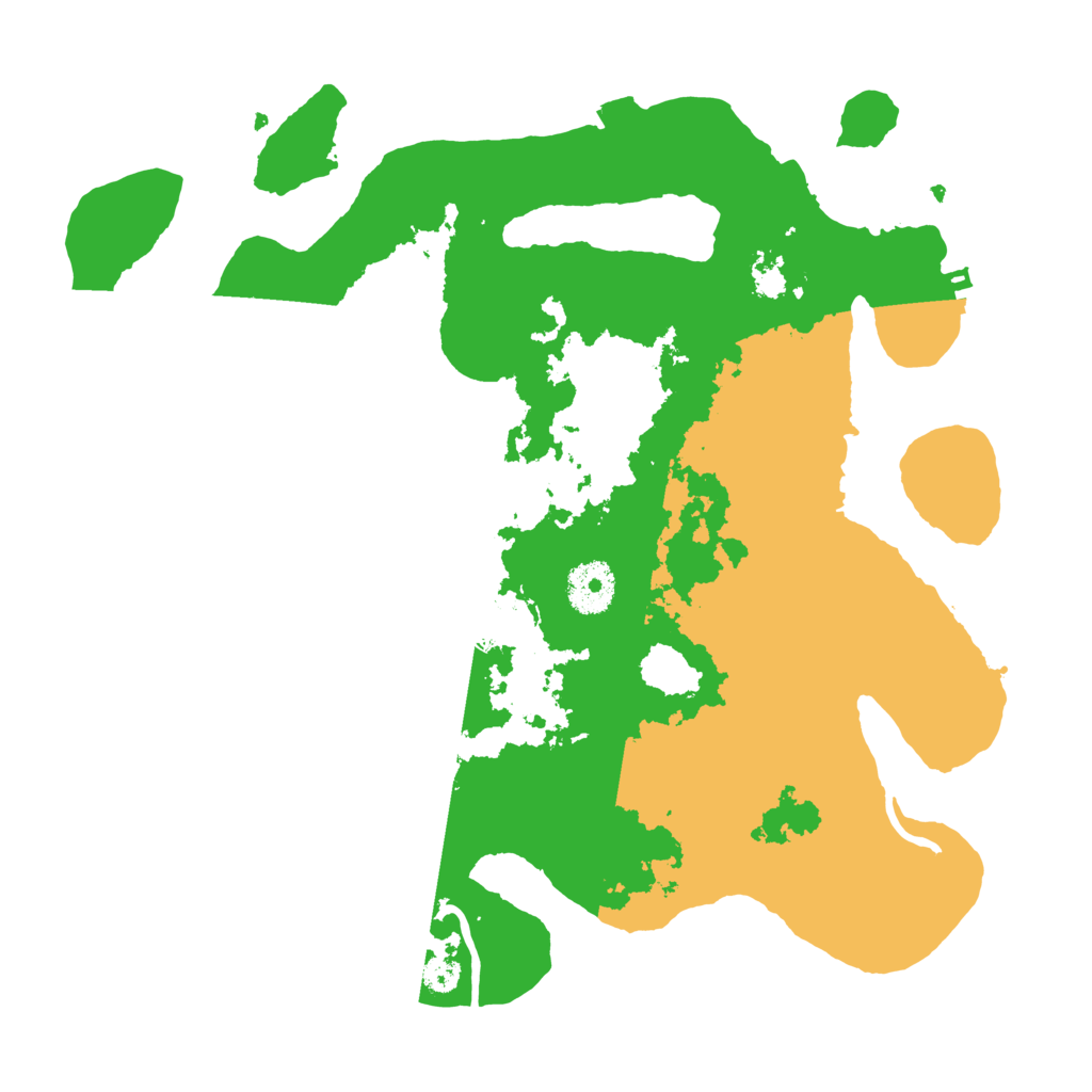 Biome Rust Map: Procedural Map, Size: 3250, Seed: 1107836341