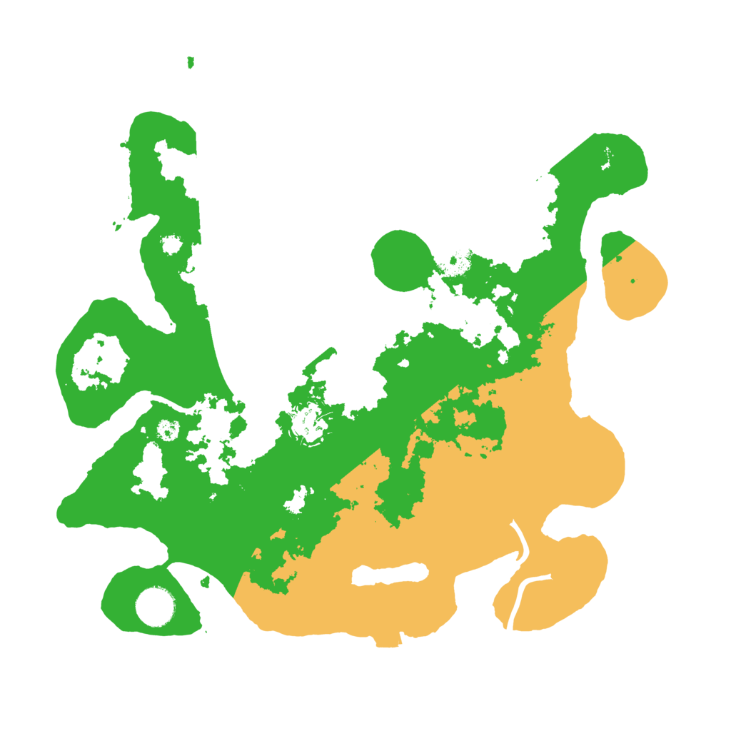 Biome Rust Map: Procedural Map, Size: 3300, Seed: 993956580