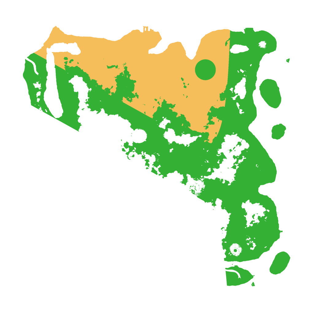 Biome Rust Map: Procedural Map, Size: 4000, Seed: 1569