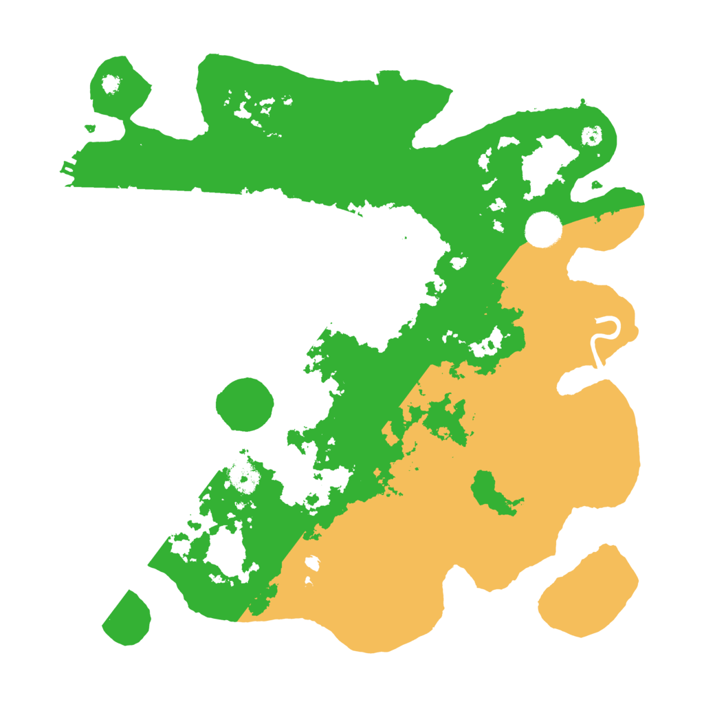 Biome Rust Map: Procedural Map, Size: 3500, Seed: 1061544704