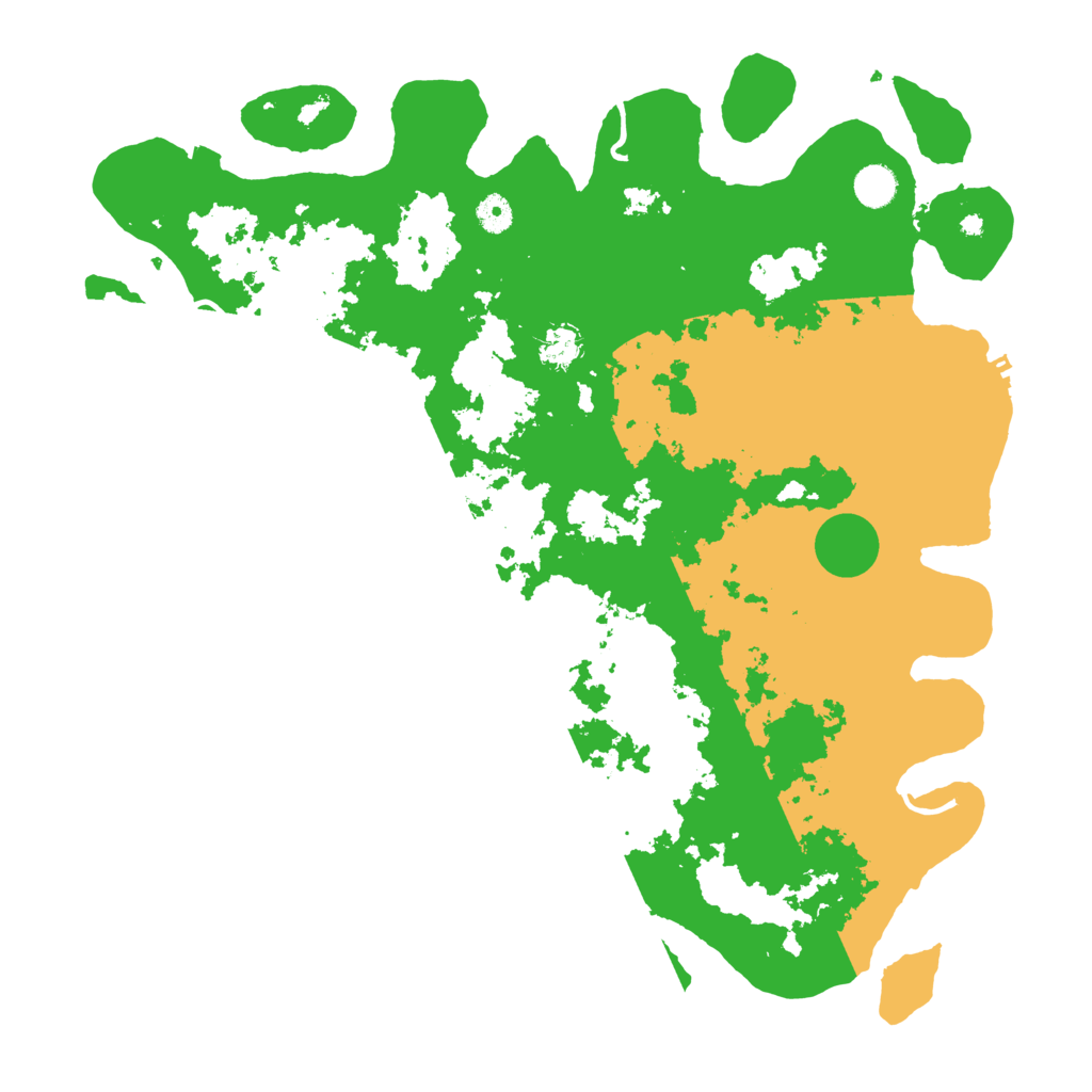 Biome Rust Map: Procedural Map, Size: 4500, Seed: 437502501