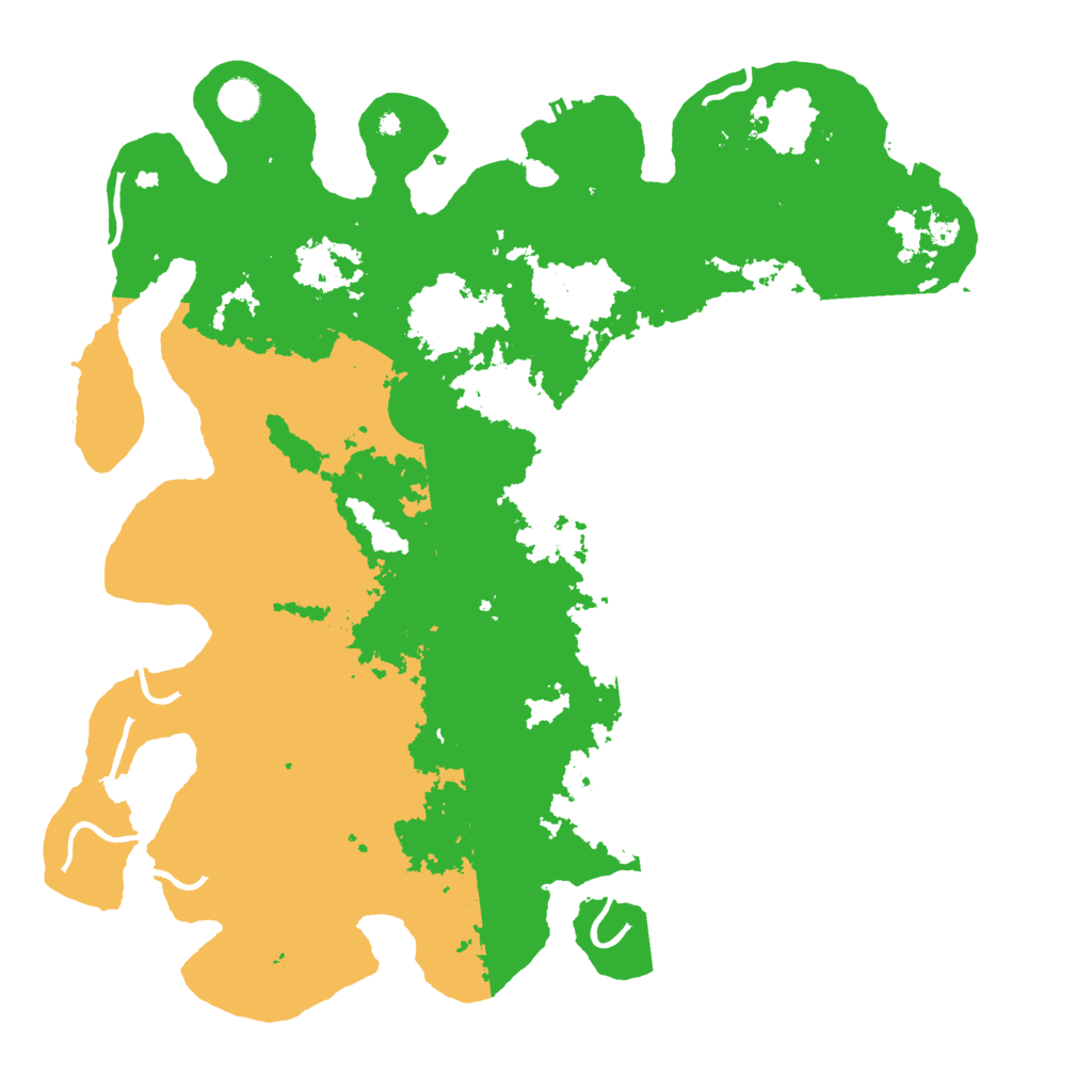 Biome Rust Map: Procedural Map, Size: 4500, Seed: 1060425557