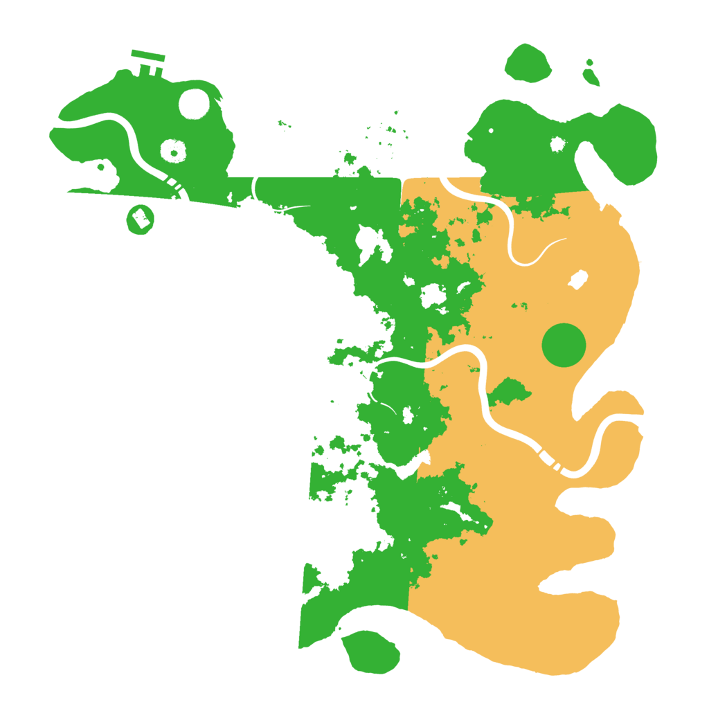 Biome Rust Map: Procedural Map, Size: 4250, Seed: 420185460