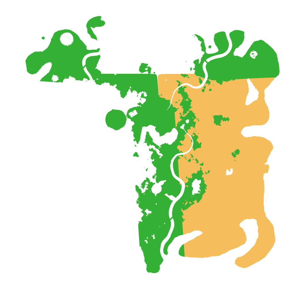 Biome Rust Map: Procedural Map, Size: 4000, Seed: 481081493