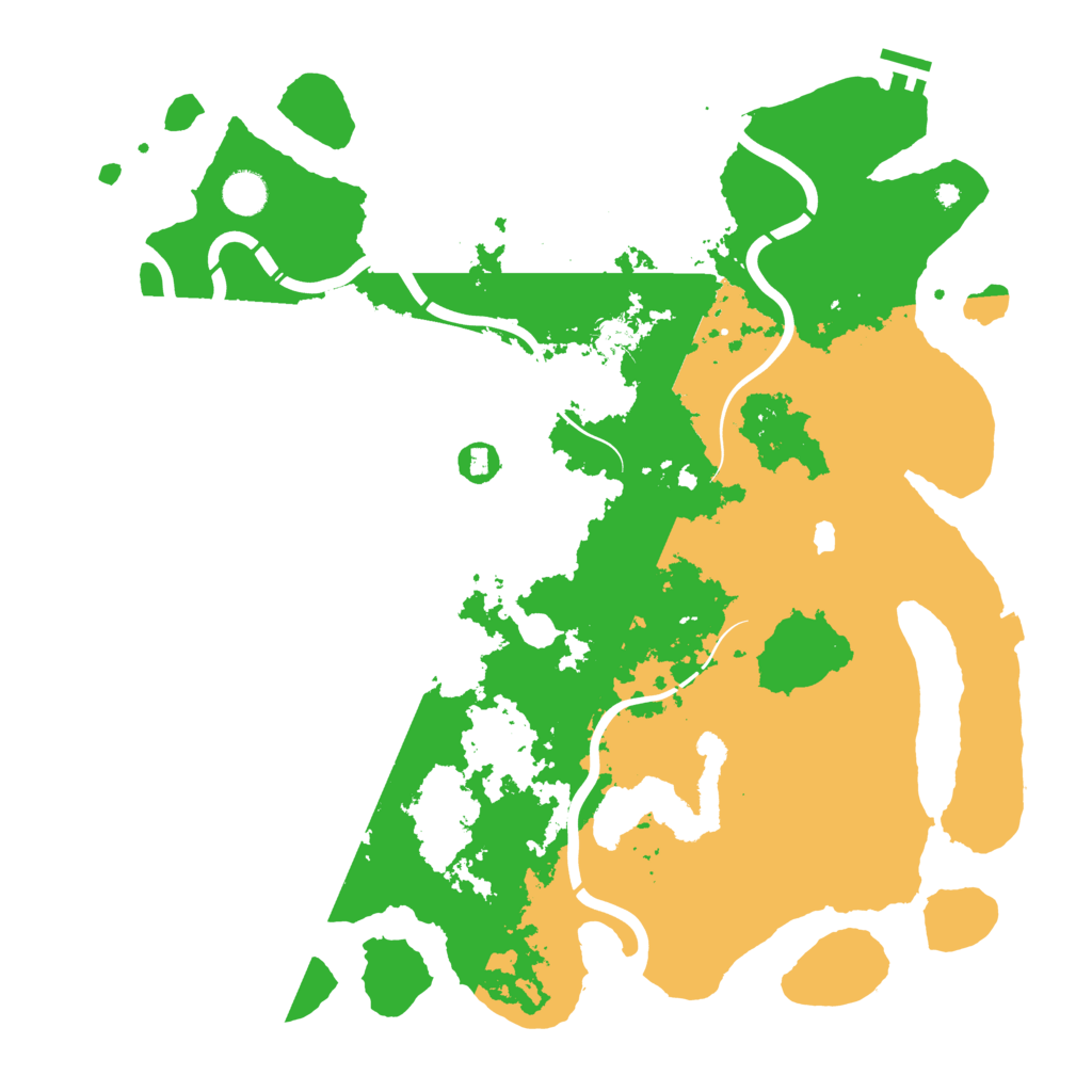 Biome Rust Map: Procedural Map, Size: 4300, Seed: 19591024