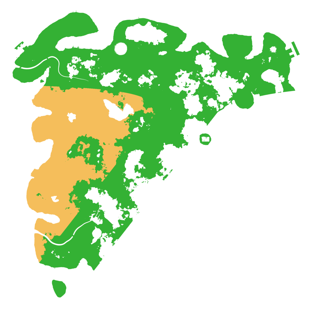 Biome Rust Map: Procedural Map, Size: 4500, Seed: 1129676445