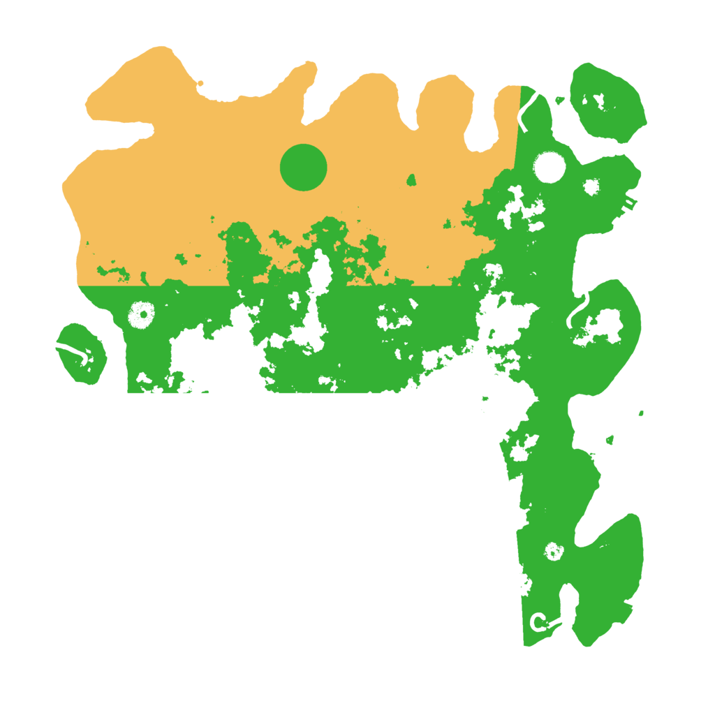 Biome Rust Map: Procedural Map, Size: 4000, Seed: 1678156019