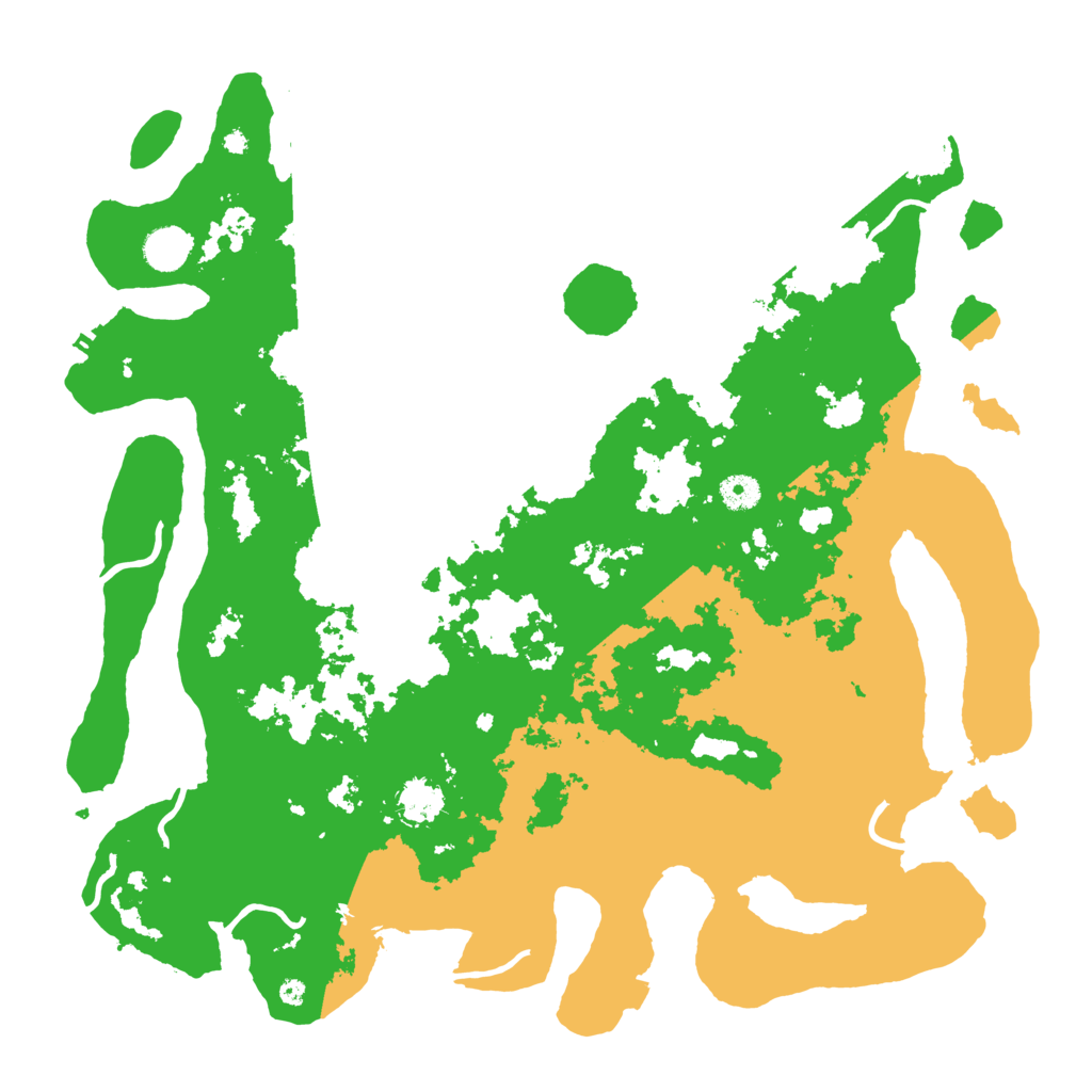 Biome Rust Map: Procedural Map, Size: 4300, Seed: 1564234